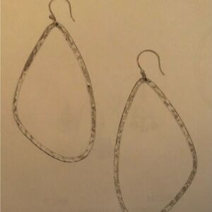 Take Shape Hammered Sterling Silver Earrings